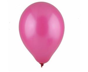 10x Pink Latex Standard 25cm Helium Balloons Balloon Party Wedding Birthday