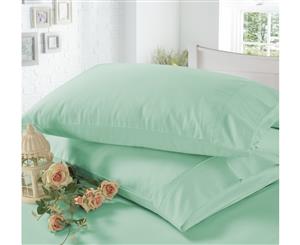 1200TC 4 Pieces Egyptian Cotton Sheet Set Queen Bed Cloud