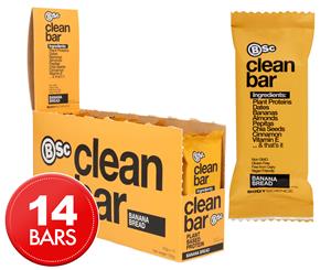 14 x BSc Gluten Free Clean Protein Bar Banana Bread 50g