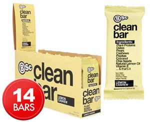 14 x BSc Gluten Free Clean Protein Bar Lemon Cashew 50g