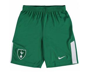 2017-2018 Tottenham Away Nike Goalkeeper Shorts (Green) - Kids