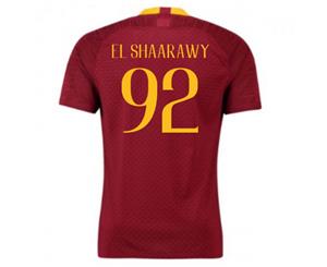 2018-2019 AS Roma Home Nike Football Shirt (El Shaarawy 92)