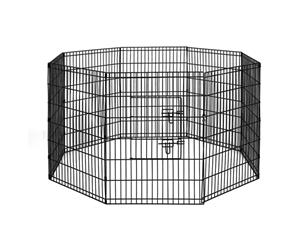 36" 8 Panel Pet Dog Playpen Puppy Exercise Cage Enclosure Play Pen Fence