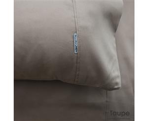 400 Thread Count Mega Queen Bed Sheet set Taupe