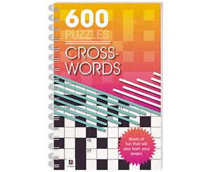 600 Puzzles Crosswords Activity Book