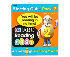 ABC Reading Eggs Level 1 Starting Out Book Pack 2 - Ages 4-6 Years