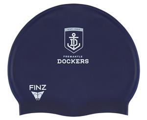 AFL Fremantle Dockers Silicone Swimming Cap - Purple