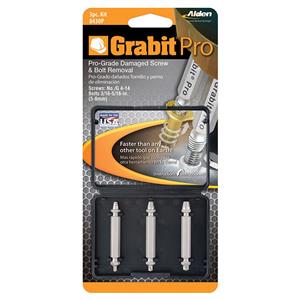 Alden Screw Extractor Set GRABIT PRO - 3 Piece