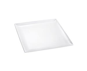 Ambrosia Soiree Porcelain Square Platter 32cm White