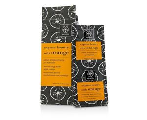 Apivita Express Beauty Revitalizing Mask with Orange (Box Slightly Damaged) 6x(2x8ml)