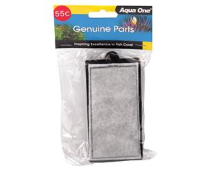 Aqua One Carbon Cartridge 2pk 55c - Aqua One Betta Sanctuary