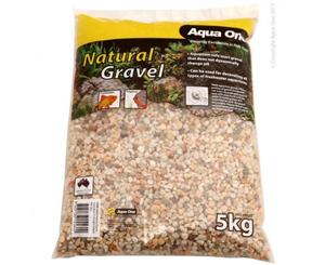 Aqua One Natural Gravel Australian Gold Light 4-6mm Mix 5kg