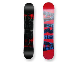 Aria Snowboard Drawliner Camber Capped 147.5cm - Red