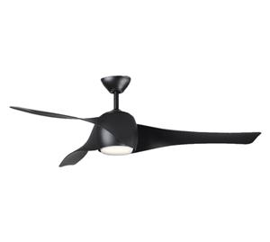 Artemis 147cm Fan with Light in Matt Black