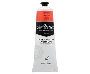 Atelier Interactive Acrylic Paint 80ml S2 - Vermilion