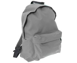 Bagbase Fashion Backpack / Rucksack (18 Litres) (Pack Of 2) (Light Grey/Graphite Grey) - BC4176