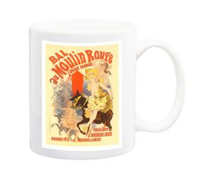 Bal Au Moulin Rouge Poster Mug - 11 Fluid Oz