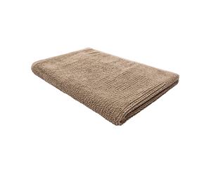 Bambury Costa Cotton Bath Mat 50 x 80cm Mocha Brown