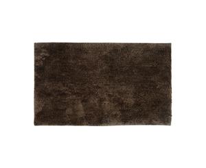 Bambury Microplush Large Bath Mat - 50 x 80cm - Walnut