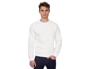 B&C Mens Crew Neck Sweatshirt Top (Red) - BC1297