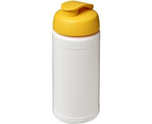 Baseline Plus 500Ml Flip Lid Sport Bottle (White/Yellow) - PF2821