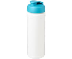 Baseline Plus 750Ml Flip Lid Sport Bottle With Grip (White/Aqua) - PF2823