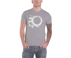 Bauhaus T Shirt The Skys Gone Out Band Logo Official Mens - Grey