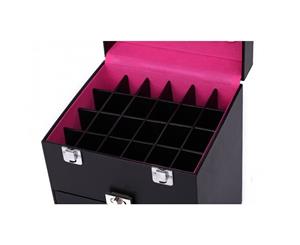 Beauty Cosmetics case Jewellery Nail Polish Organiser Makeup Case