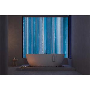 Bellessi 445 x 2600 x 4mm Motiv Polymer Bathroom Panel - Allsorts Blue