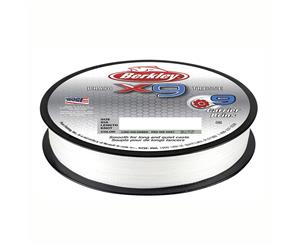 Berkley X9 Braided Fishing Line 150M Spool Crystal 3.6 Kilo /8Lb