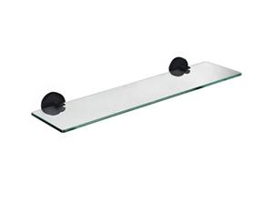 Black Loui Glass Shelf