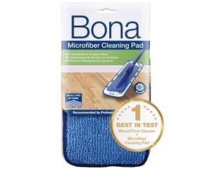 Bona Microfibre Cleaning Pad for Mop Floor Cleaning Washable/Reusable Wood/Tile