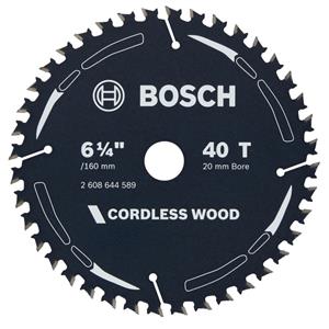 Bosch 165mm 40T TCT Circular Saw Blade for Wood Cutting - CORDLESS - 10 Piece