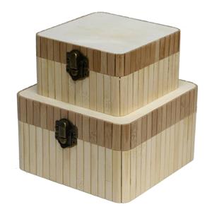 Boyle Bamboo Boxes - 2 Pack