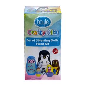 Boyle Nesting Dolls Craft Paint Kit - 5 Pack