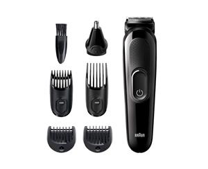 Braun MGK3220 6-in-1 Multi Grooming Kit Beard Face Ear Nose Trimmer Hair Clipper