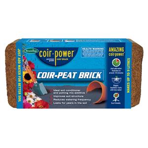 Brunnings 9L Coir Power Coir - Peat Brick