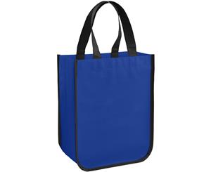 Bullet Acolla Small Laminated Shopper Tote (Royal Blue) - PF1494