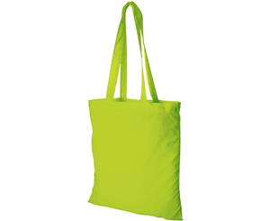 Bullet Peru Cotton Tote (Lime) - PF1486