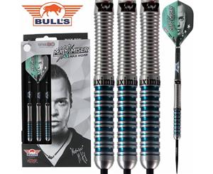 Bulls - Max Hopp MAX80 Darts - Steel Tip - 80% Tungsten - 22g 24g