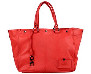 C'N'C' Costume National Maxi Handbag - Coral