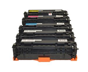 CC530A #304A CART-318CART-418 Series Premium Generic Toner Set PLUS Extra Black