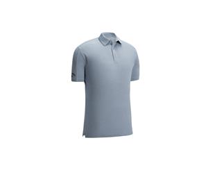 Callaway Box Jacquard Polo - Pearl Blue - Mens