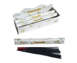 Camomile (Pack Of 6) Stamford Hex Incense Sticks