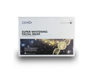 Cemoy-Super Whitening Facial Mask 28ml x 5 Sheets