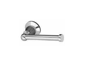 Chrome and White Noosa Toilet Roll Stirrup Holder