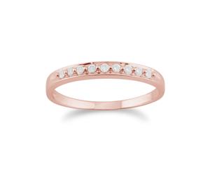 Classic Round Diamond Eternity Ring in 9ct Rose Gold