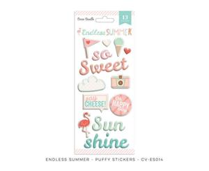 Cocoa Vanilla Studio Puffy Stickers - Endless Summer