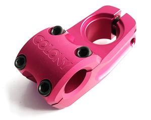 Colony BMX Stem - Squareback Topload - 50mm - Pink