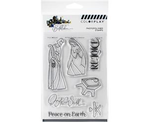 Colorplay Photopolymer Stamp-One Night In Bethlehem